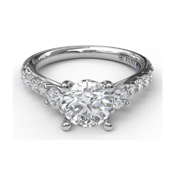 0.55 Carat Diamond Semi-Mount Ring Image 3 Van Atkins Jewelers New Albany, MS