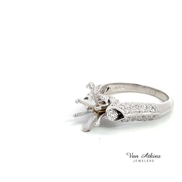 0.75 Carat Diamond Semi-Mount Ring Image 2 Van Atkins Jewelers New Albany, MS