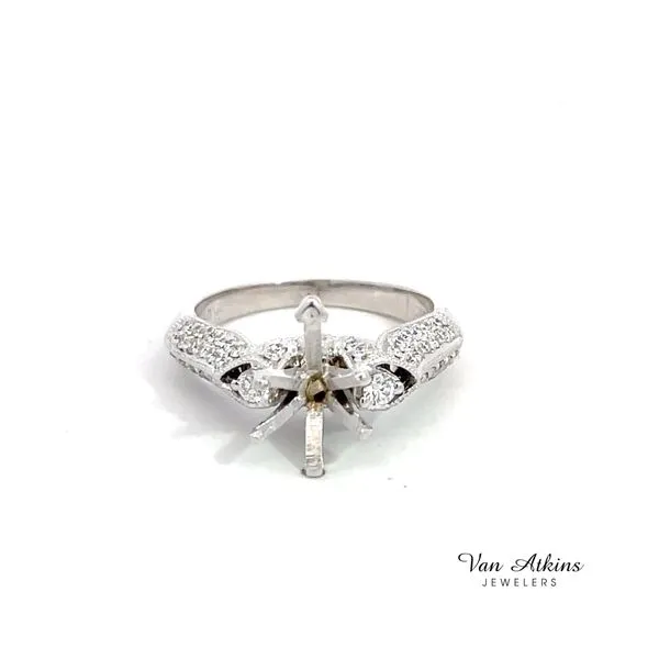 0.75 Carat Diamond Semi-Mount Ring Van Atkins Jewelers New Albany, MS