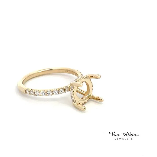 0.37 Carat Diamond Semi-Mount Ring Image 2 Van Atkins Jewelers New Albany, MS