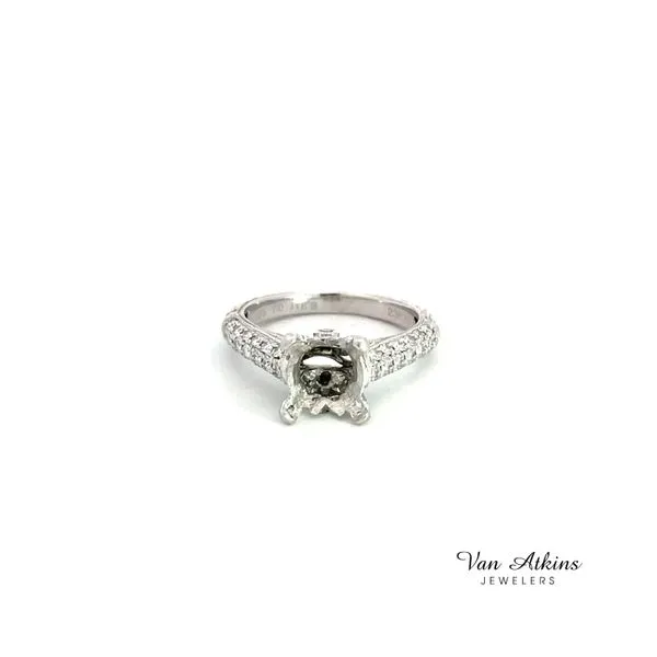 0.70 Carat Diamond Semi-Mount Ring Van Atkins Jewelers New Albany, MS