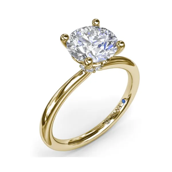 0.06 Carat Diamond Semi-Mount Ring Van Atkins Jewelers New Albany, MS