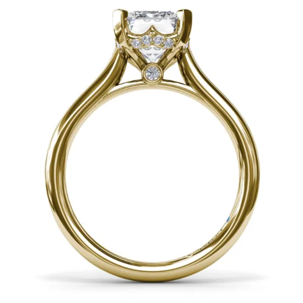 0.09 Carat Diamond Semi-Mount Rings Image 3 Van Atkins Jewelers New Albany, MS