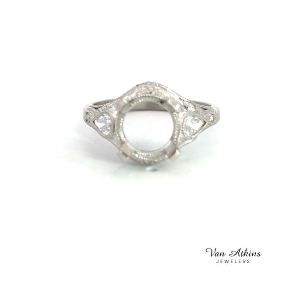 0.88 Carat Diamond Semi-Mount Ring Image 4 Van Atkins Jewelers New Albany, MS