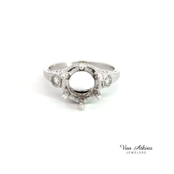 0.25 Carat Diamond Semi-Mount Ring Van Atkins Jewelers New Albany, MS