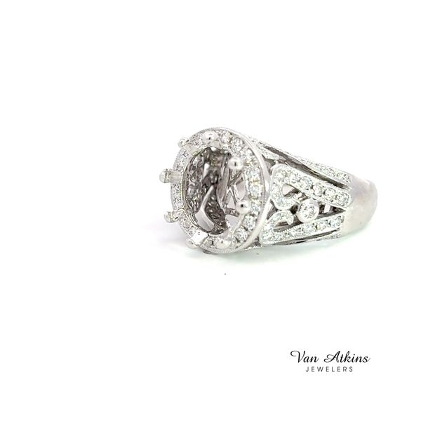 1.1 Carat Diamond Semi-Mount Ring Image 2 Van Atkins Jewelers New Albany, MS