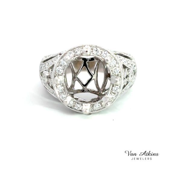 1.1 Carat Diamond Semi-Mount Ring Van Atkins Jewelers New Albany, MS