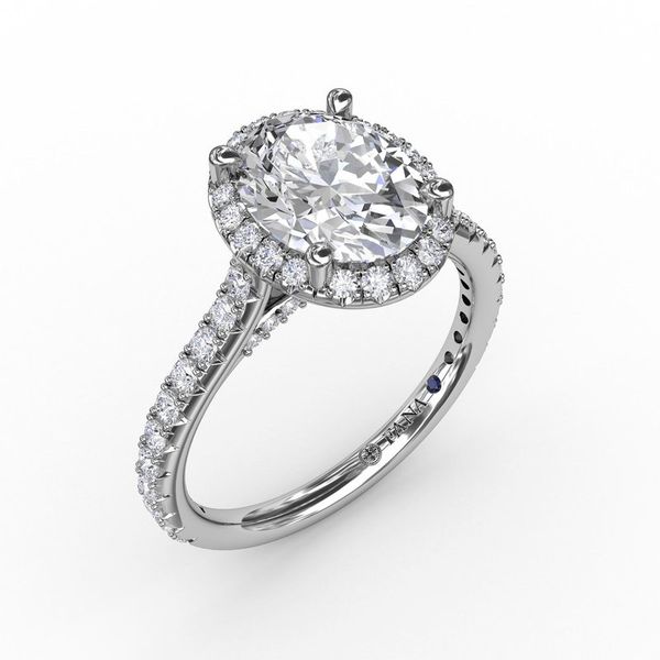 2.69 Carat Diamond Ring Oval Van Atkins Jewelers New Albany, MS