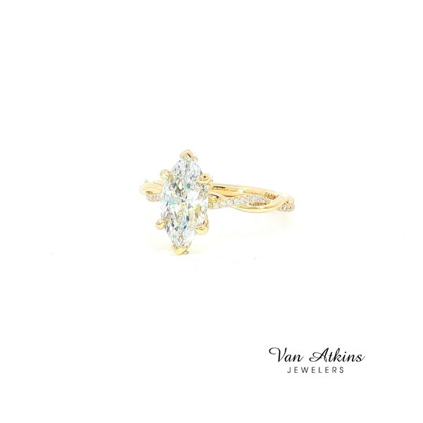 0.08 Carat Diamond Semi-Mount Rings Image 3 Van Atkins Jewelers New Albany, MS