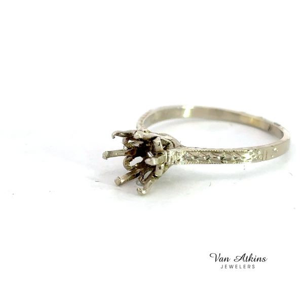 Estate Diamond Semi-Mount Ring Image 3 Van Atkins Jewelers New Albany, MS