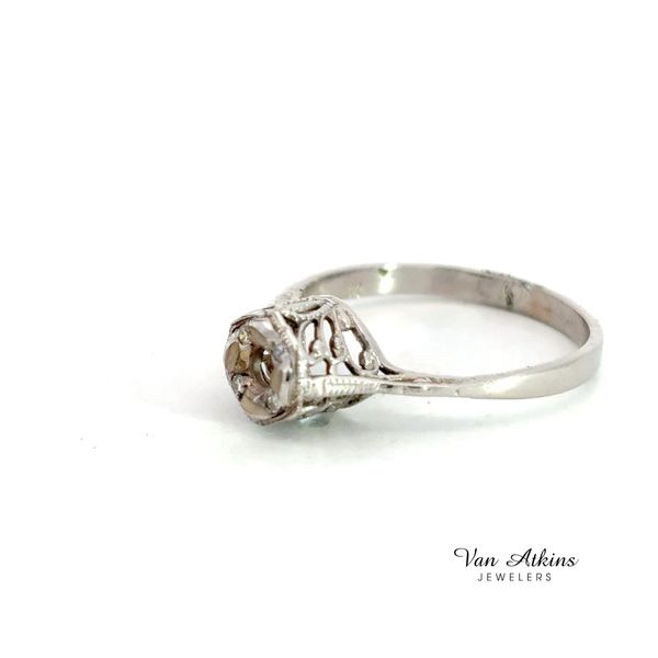 0.25 Carat Estate Diamond Semi-Mount Ring Image 2 Van Atkins Jewelers New Albany, MS