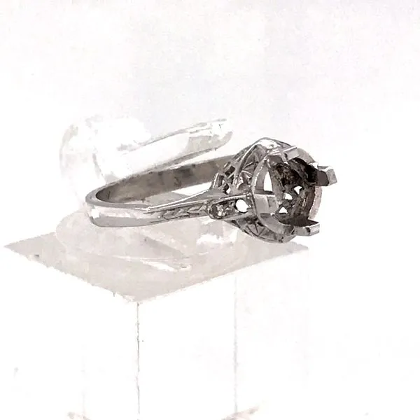 Estate Diamond Semi Mount Image 2 Van Atkins Jewelers New Albany, MS