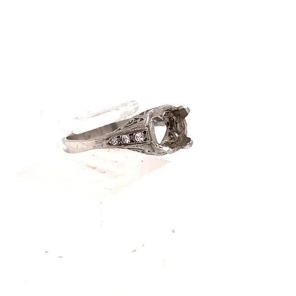 Estate Diamond Semi Mount Image 2 Van Atkins Jewelers New Albany, MS