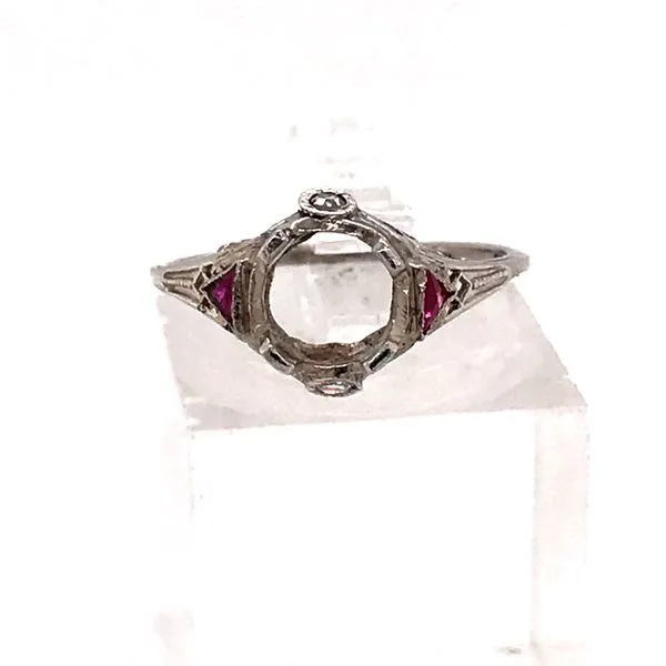 Estate Diamond Semi Mount Image 2 Van Atkins Jewelers New Albany, MS