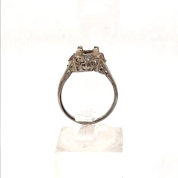Estate Diamond Semi Mount Image 3 Van Atkins Jewelers New Albany, MS