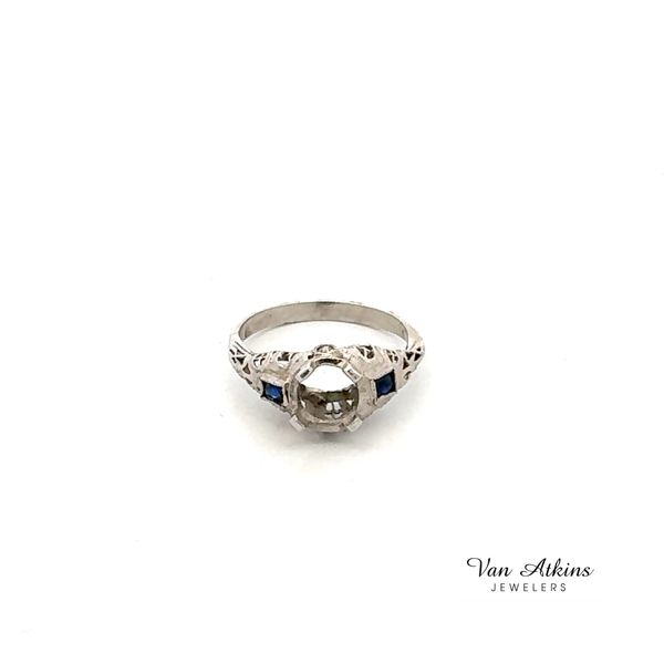 0.04 Carat Estate Diamond Semi-Mount Ring Van Atkins Jewelers New Albany, MS