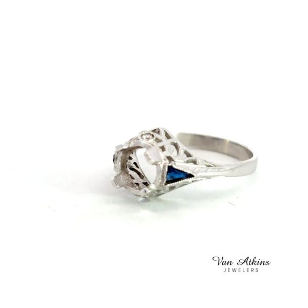 0.06 Carat Estate Diamond Semi-Mount Ring Image 3 Van Atkins Jewelers New Albany, MS