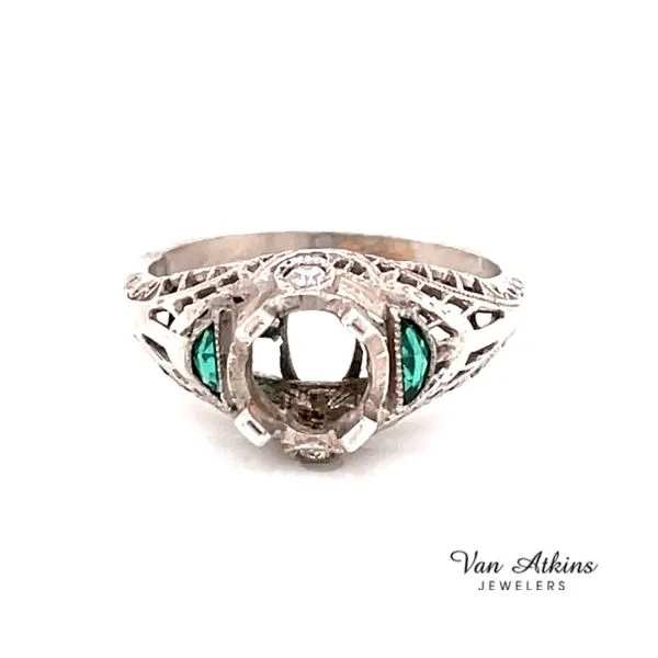 Estate Diamond Semi Mount Van Atkins Jewelers New Albany, MS