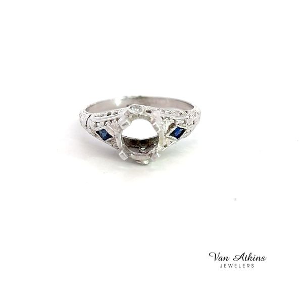 Estate Diamond Semi-Mount Ring Image 5 Van Atkins Jewelers New Albany, MS