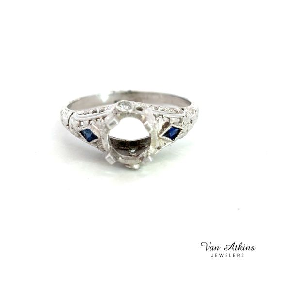 Estate Diamond Semi-Mount Ring Van Atkins Jewelers New Albany, MS