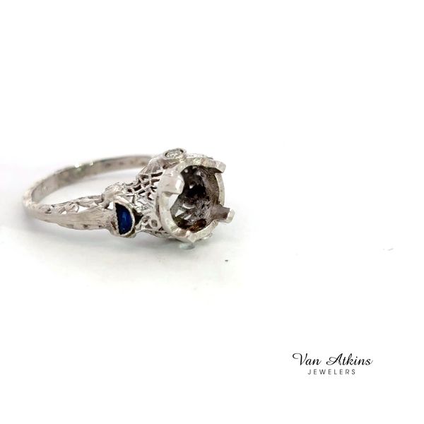 Estate Diamond Semi-Mount Ring Image 3 Van Atkins Jewelers New Albany, MS