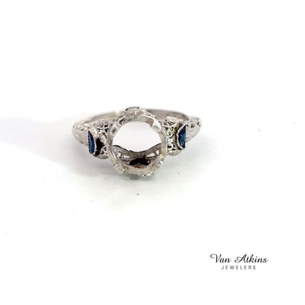 Estate Diamond Semi-Mount Ring Van Atkins Jewelers New Albany, MS