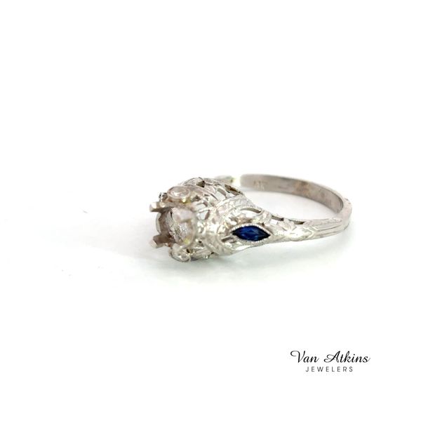Estate Diamond Semi-Mount Ring Image 3 Van Atkins Jewelers New Albany, MS
