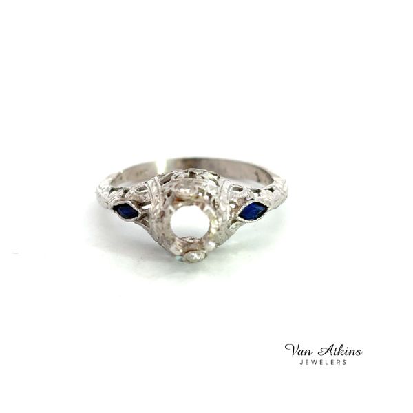 Estate Diamond Semi-Mount Ring Van Atkins Jewelers New Albany, MS