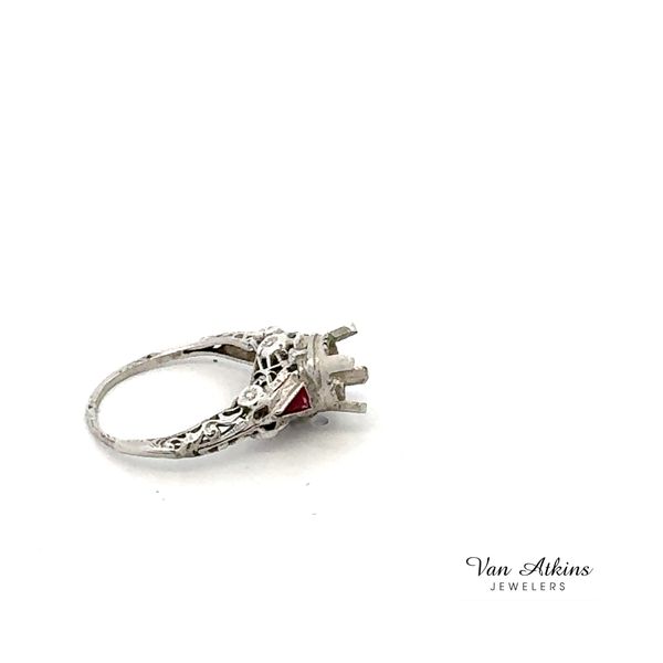Estate Diamond Semi-Mount Ring Image 2 Van Atkins Jewelers New Albany, MS