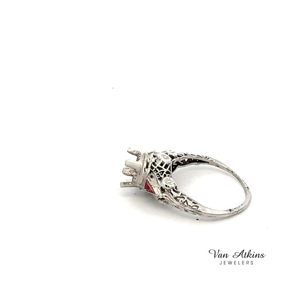 Estate Diamond Semi-Mount Ring Image 3 Van Atkins Jewelers New Albany, MS