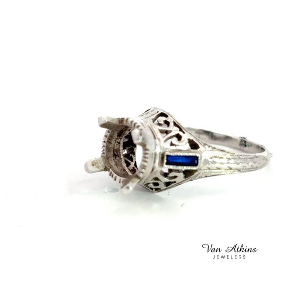 Estate Diamond Semi-Mount Ring Image 3 Van Atkins Jewelers New Albany, MS