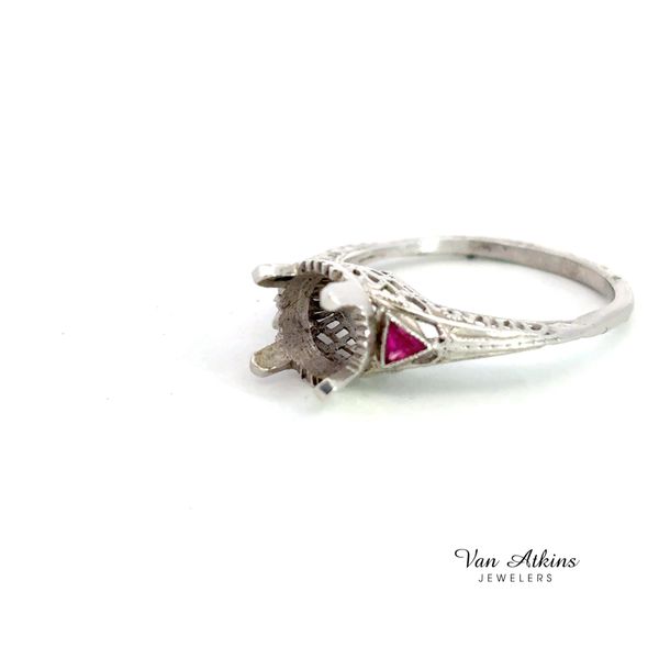 Estate Diamond Semi-Mount Ring Image 3 Van Atkins Jewelers New Albany, MS