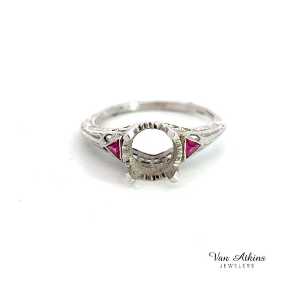 Estate Diamond Semi-Mount Ring Van Atkins Jewelers New Albany, MS