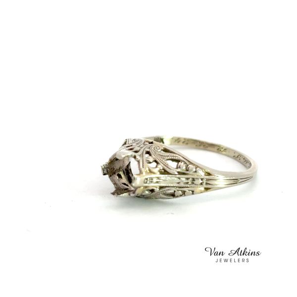 Estate Diamond Semi-Mount Ring Image 2 Van Atkins Jewelers New Albany, MS