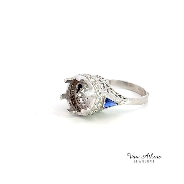 Estate Diamond Semi-Mount Ring Image 2 Van Atkins Jewelers New Albany, MS