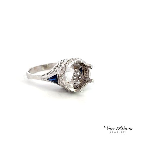 Estate Diamond Semi-Mount Ring Image 3 Van Atkins Jewelers New Albany, MS