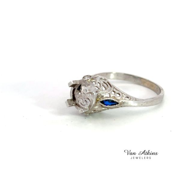 Estate Diamond Semi-Mount Ring Image 2 Van Atkins Jewelers New Albany, MS
