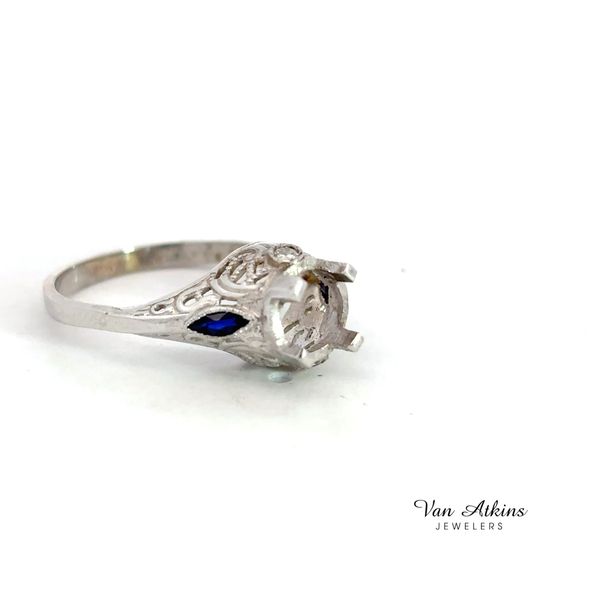 Estate Diamond Semi-Mount Ring Image 3 Van Atkins Jewelers New Albany, MS