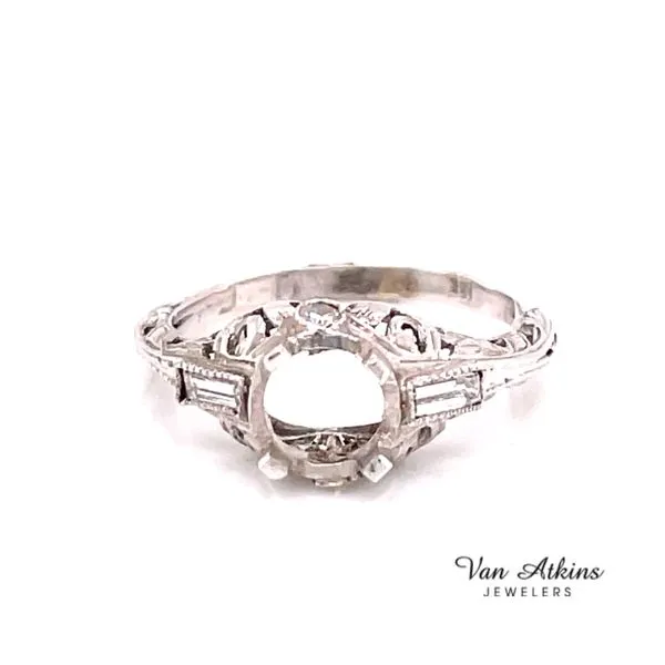 Estate Diamond Semi Mount Van Atkins Jewelers New Albany, MS