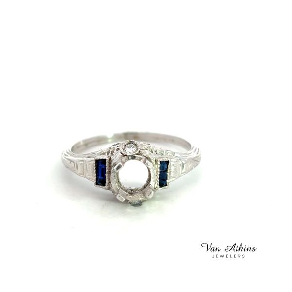 Estate Diamond Semi-Mount Ring Van Atkins Jewelers New Albany, MS