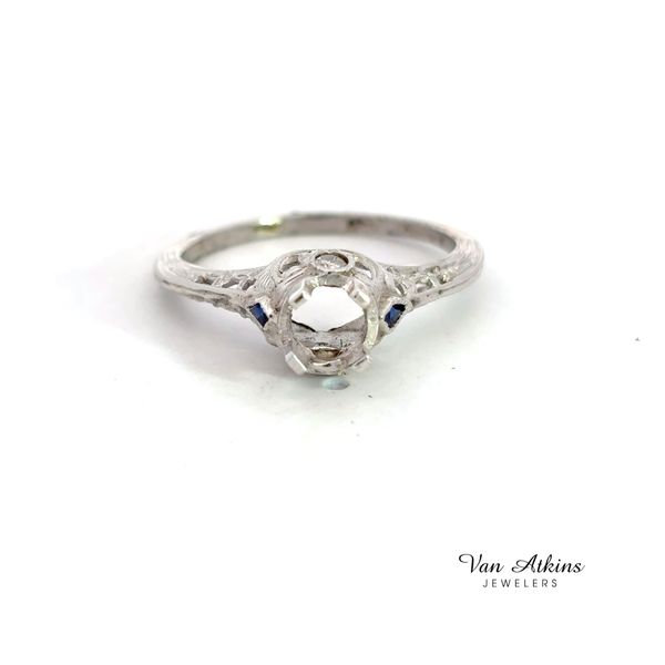 Estate Diamond Semi-Mount Ring Van Atkins Jewelers New Albany, MS