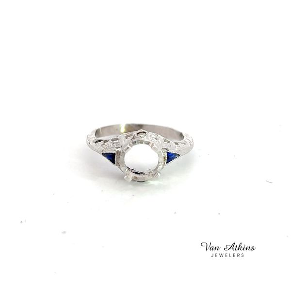 Estate Diamond Semi-Mount Ring Image 4 Van Atkins Jewelers New Albany, MS