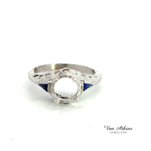 Estate Diamond Semi-Mount Ring Van Atkins Jewelers New Albany, MS