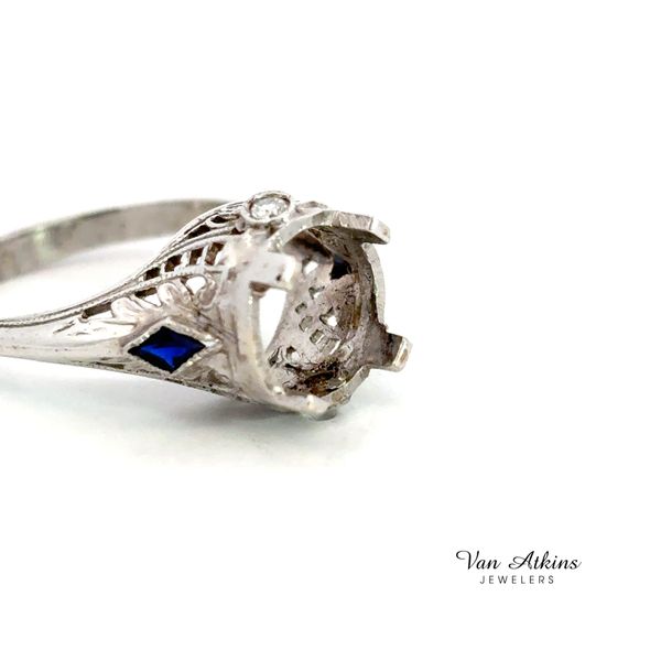 Estate Diamond Semi-Mount Ring Image 2 Van Atkins Jewelers New Albany, MS