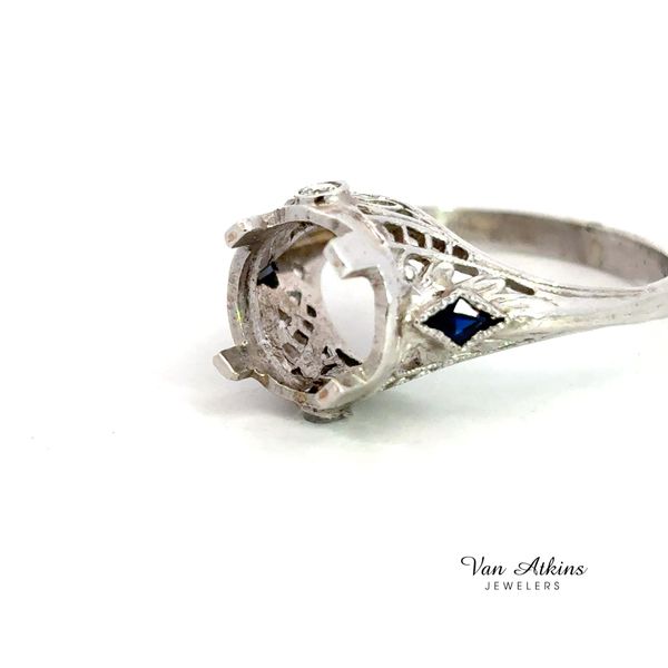 Estate Diamond Semi-Mount Ring Image 3 Van Atkins Jewelers New Albany, MS