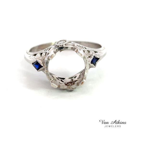Estate Diamond Semi-Mount Ring Van Atkins Jewelers New Albany, MS
