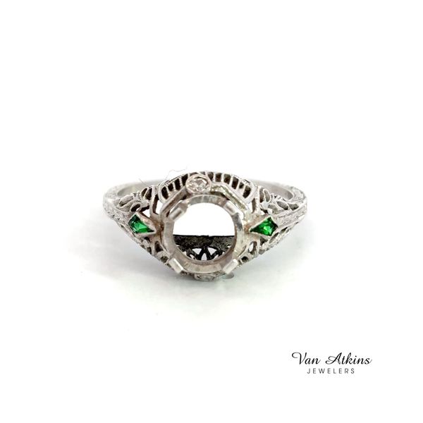 Estate Diamond Semi-Mount Ring Van Atkins Jewelers New Albany, MS