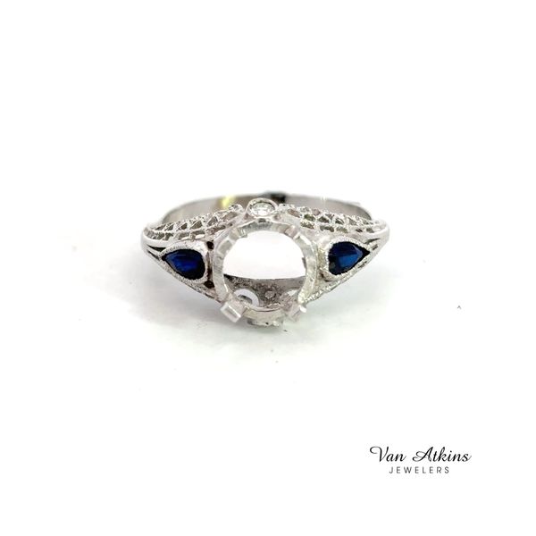 Estate Diamond Semi-Mount Ring Van Atkins Jewelers New Albany, MS