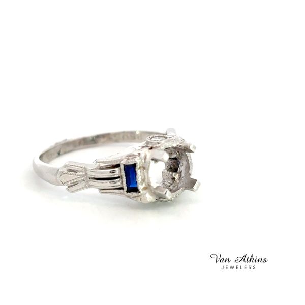 Estate Diamond Semi-Mount Ring Image 2 Van Atkins Jewelers New Albany, MS