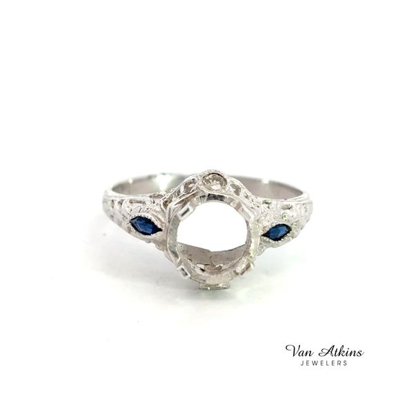Estate Diamond Semi-Mount Ring Van Atkins Jewelers New Albany, MS